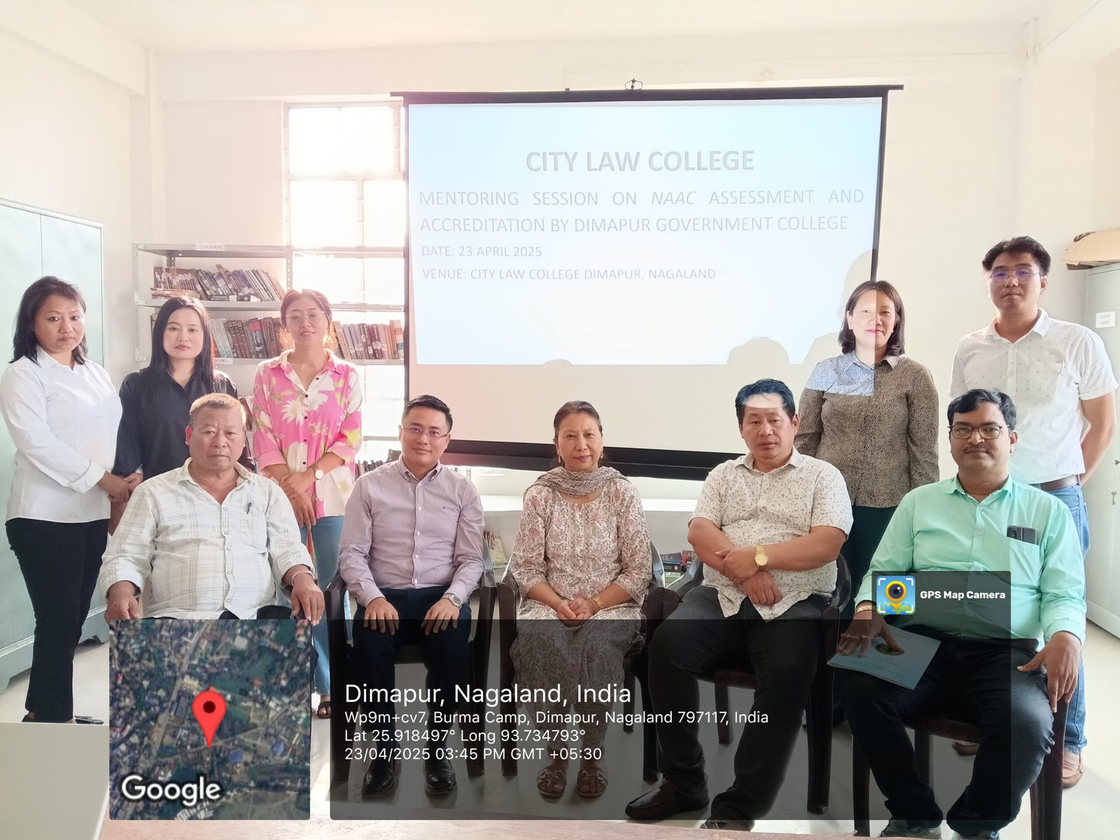 Mentoring Session On NAAC Assessment And Accreditation By Dimapur Government College